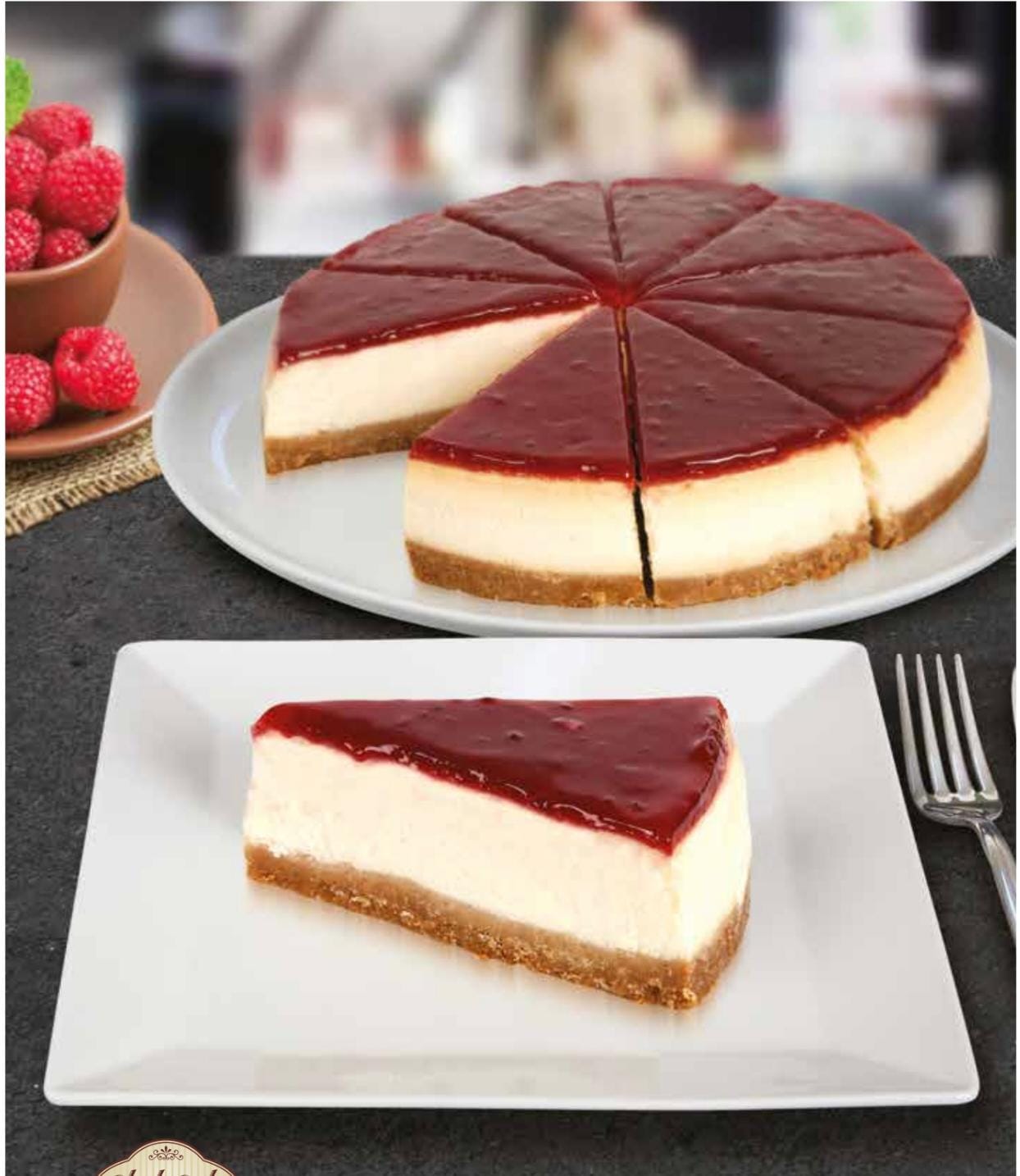 Frambuazlı Cheesecake
